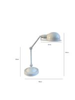 Weisse Architekten Schreibtischlampe Bürolampe Retro Vintage