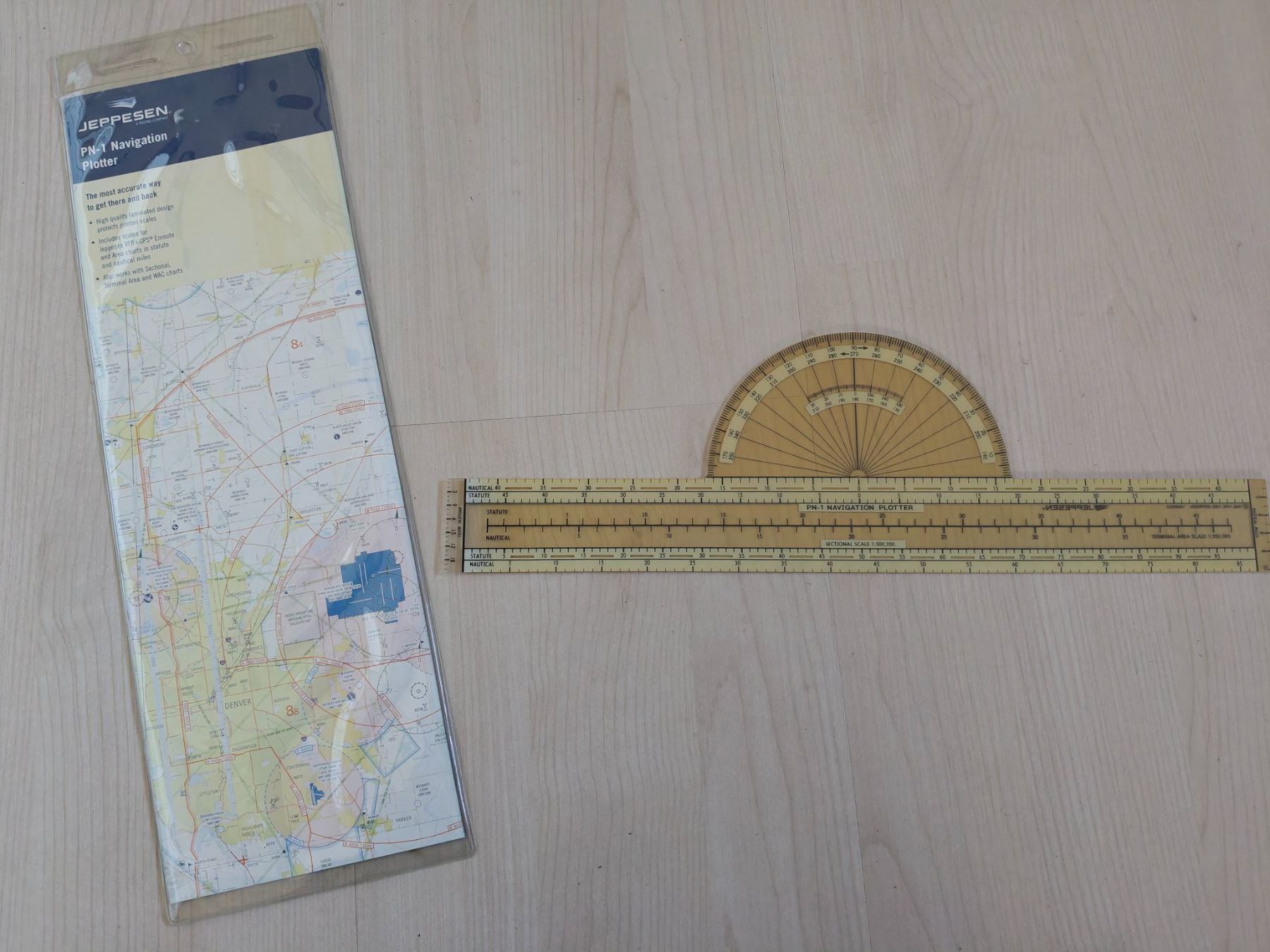 Sonstiges Schreiben & Zeichnen: PN-1 Navigation Plotter Jeppesen – Gebraucht aus Biglen von oinkioink88