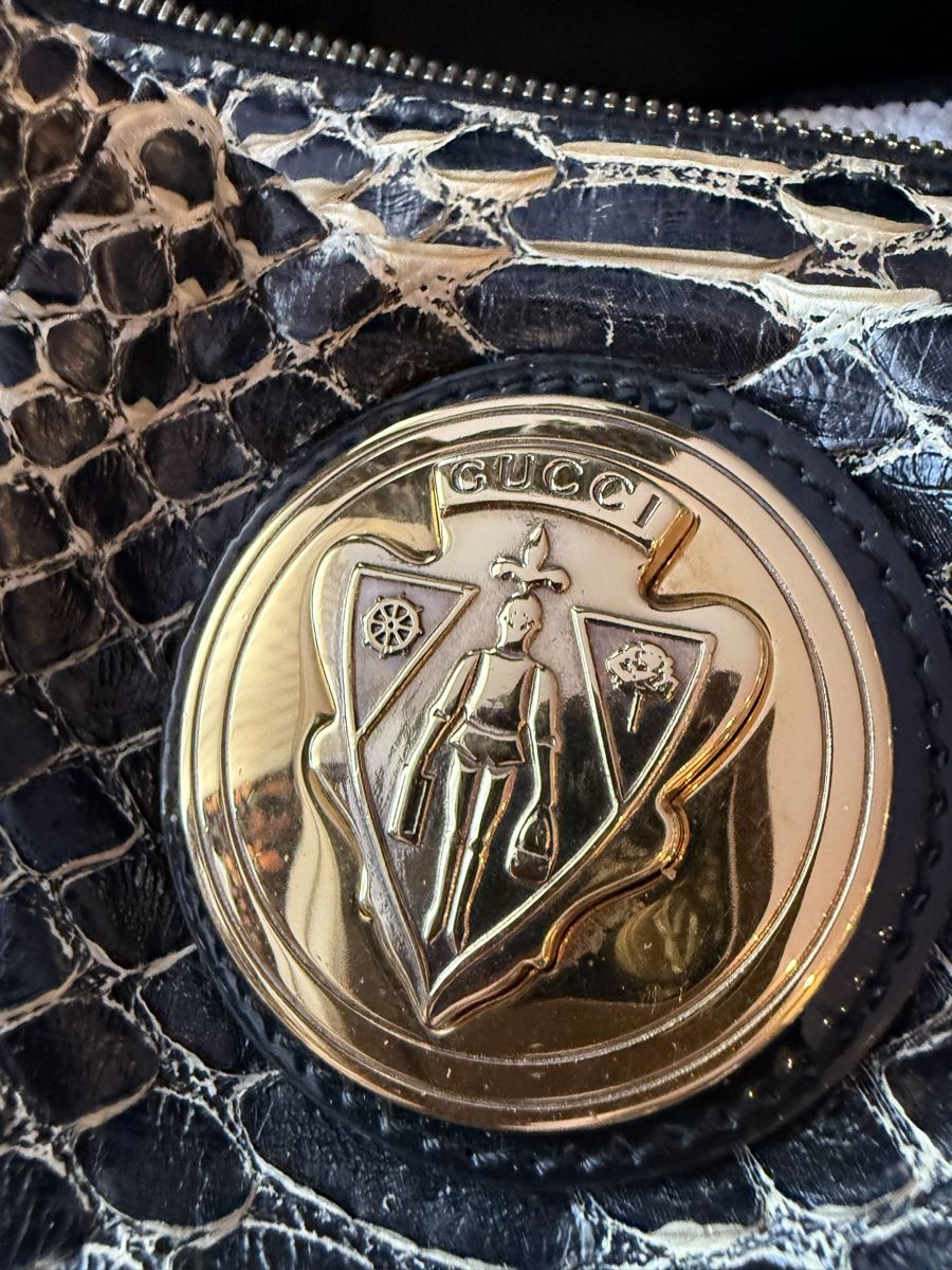 Gucci Borse da donna: Gucci Python Handtasche, Vintage. Ein echtes Schnäppchen! – Nuovo (secondo la descrizione) da zug venduto da blondie