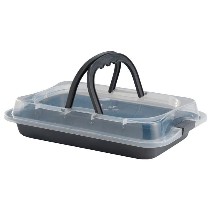 Teglie da forno: BACKFORM mit Deckel - 36x23cm - Schwarz – Nuovo e nell'imballaggio originale da Bremgarten AG venduto da simpliCH