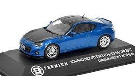 SUBARU BRZ STI METALLIC BLAU/CARBON 1:43 TRIPLE