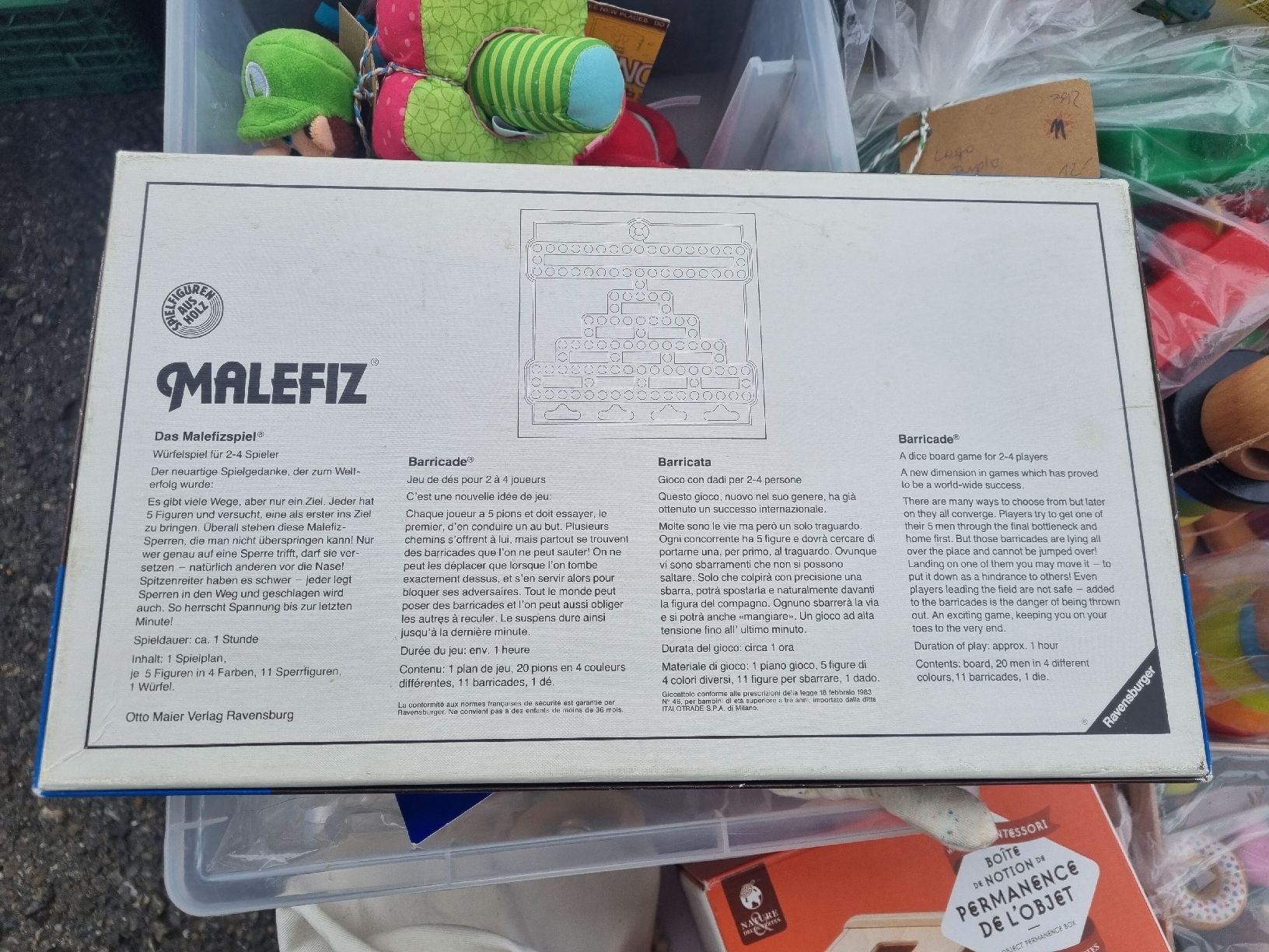 Ravensburger Giochi: Maléfiz - Jeu de société classique Ravensburger – Usato da Fribourg venduto da jarmilka 1
