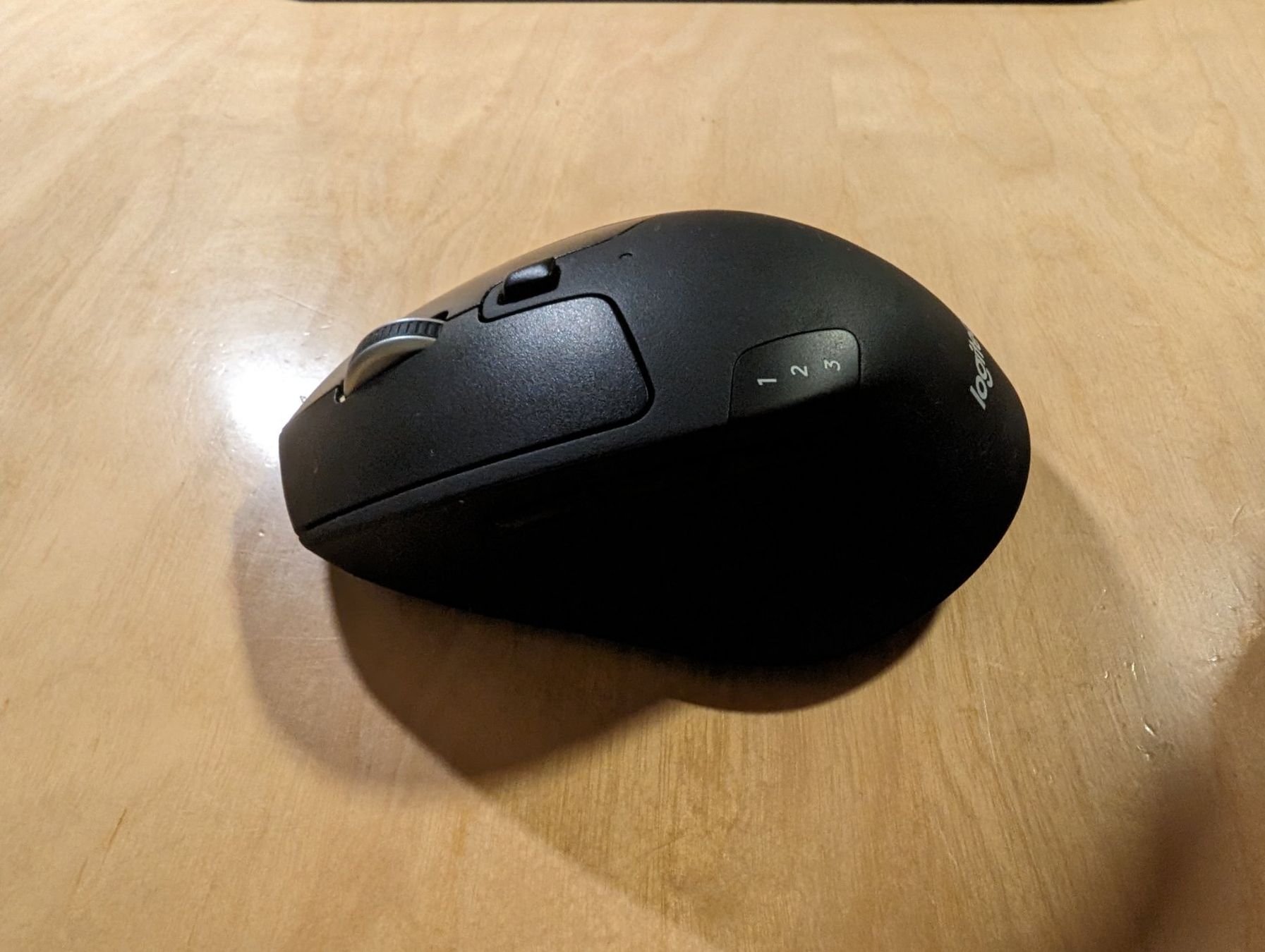 Logitech Maus: Logitech Precision Pro Mouse - Black - M720 Triathlon – Gebraucht aus Winterthur von  6
