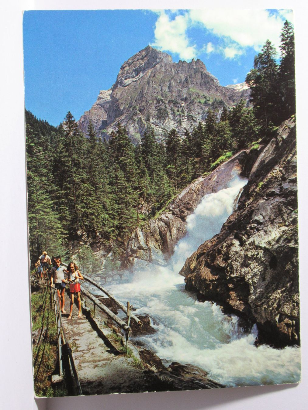 Cartoline postali: Lenk , Simmenfall mit Barbarabrücke – Nuovo (secondo la descrizione) da Grenchen venduto da Bluemchen1900