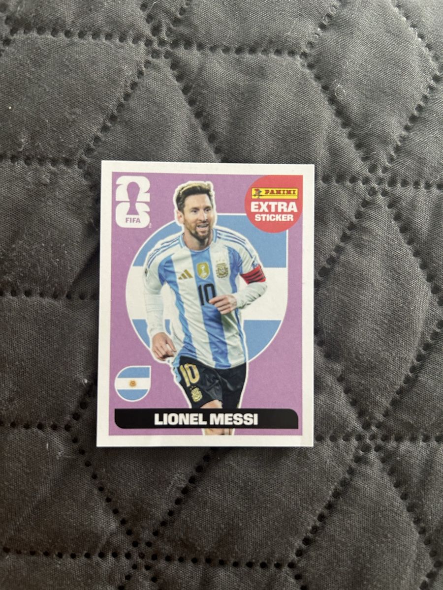 Panini Sammelbilder & Trading cards: Extra sticker Panini Lionel Messi – Neu (gemäss Beschreibung) aus Hilterfingen von kin_zx9j