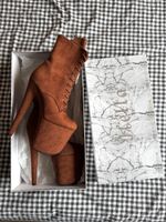 Exotic Dancer Platform Heels, size 38, Hella Heels