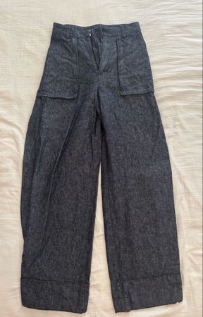 Barrel Hose Jeansstoff ZARA Gr 32 