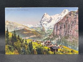 Mürren. Eiger und Mönch