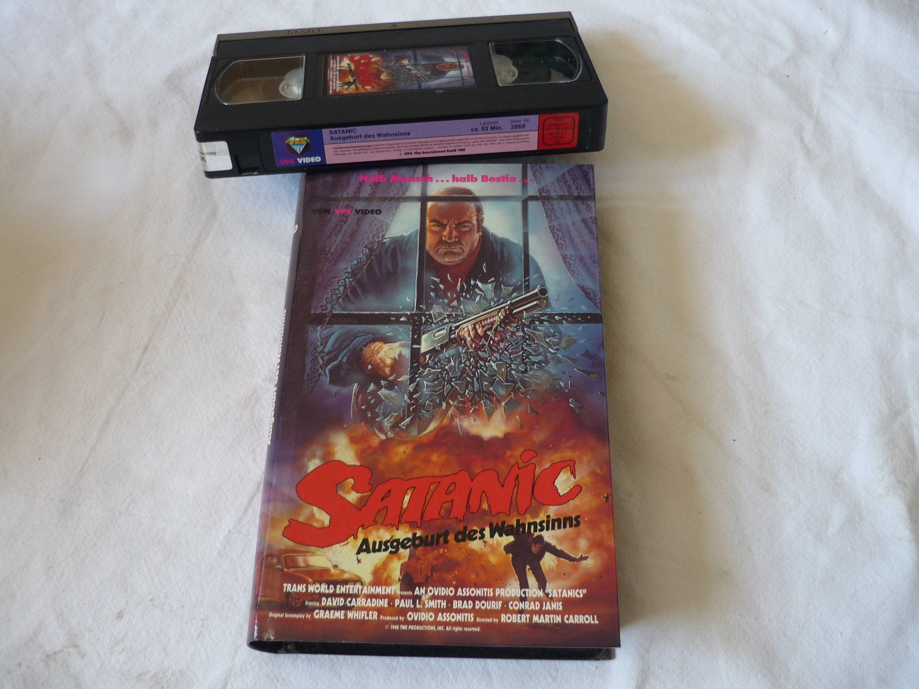 Tutti i VHS: VHS Rare 80er Videokassette - Satanic – Usato da Beringen venduto da Flatretriever