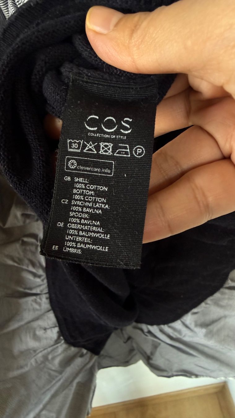 Cos Vestiti: COS Strickkleid / Dunkelblau XS – Usato da Niederrohrdorf venduto da gigerch 8
