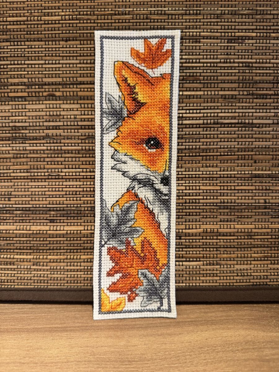 Sonstiges zum Sammeln & Seltenes: Lesezeichen gestickt, Fuchs – Neu (gemäss Beschreibung) aus Dübendorf von ZiKarten