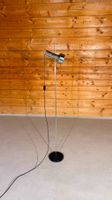 Vintage Spot Stehlampe Chrom verstellbar 70er Design