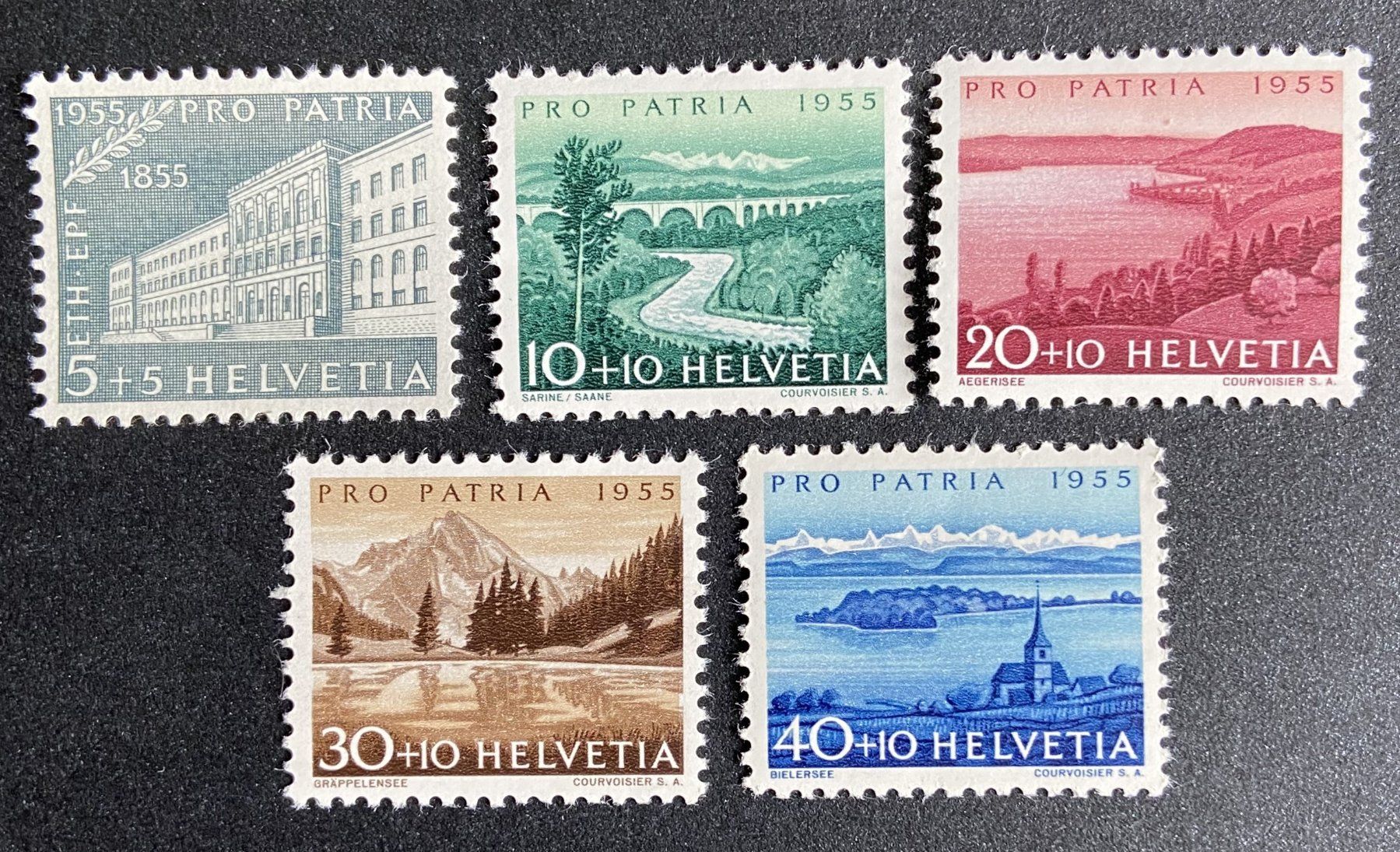 Alle Briefmarken: Lot Pro Patria  Einzelmarken postfrisch div. Jahre – Gebraucht aus Böckten von Hansi36 4