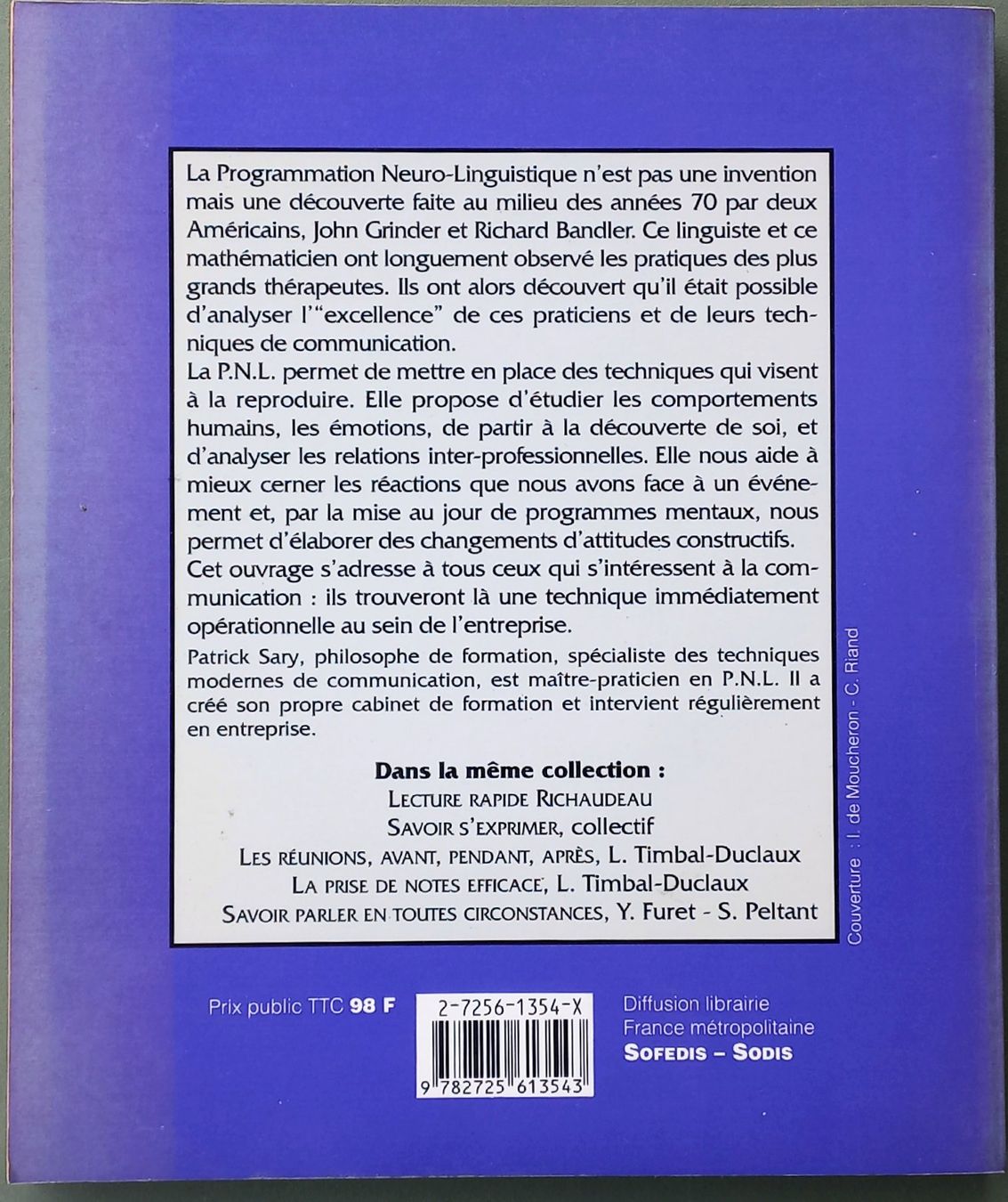 Libri: NLP PNL - La programation linguistque dans l'entreprise – Usato da Niederuzwil venduto da lubimaja 5
