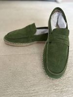 *Neu* Espandrilles in Grün/Olive UK11