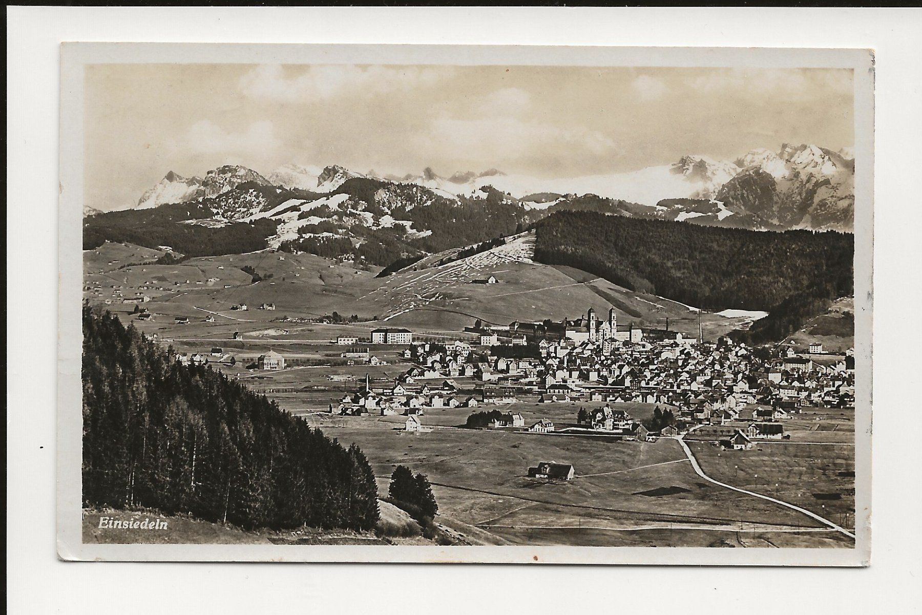 Cartoline postali: AK ca.1930 Einsiedeln - Feldpost – Usato da Greifensee venduto da 315WDO