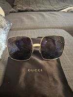Gucci Sonnenbrille, Gold, neuwertig