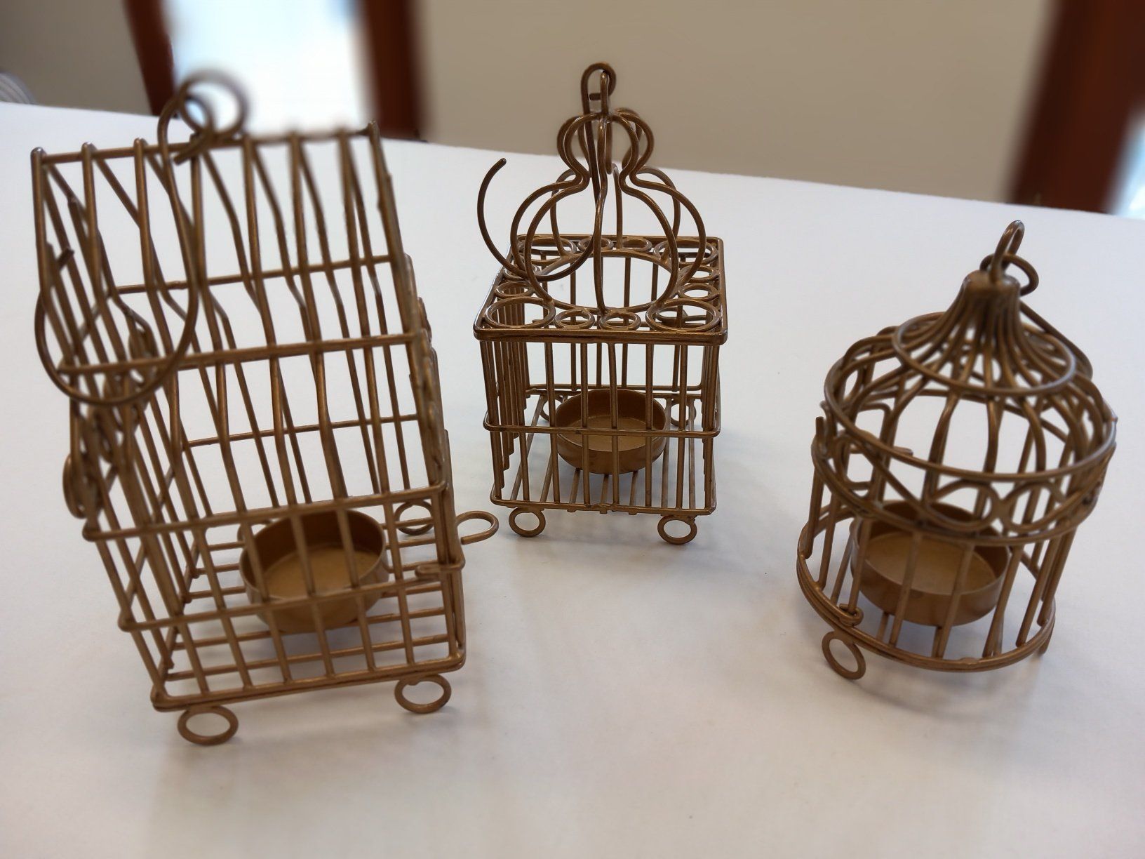 Bougeoirs: Teelichter Vogelkäfig Set 3er Deko – D'occasion à Safnern par Ruggero1