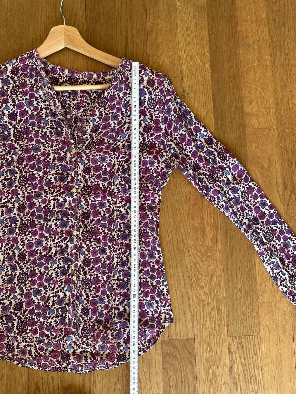 Blusen: Wunderschöne Bluse mit Blumenmuster, mit Leinen, neuwertig – Gebraucht aus Bern von fluffy07 3