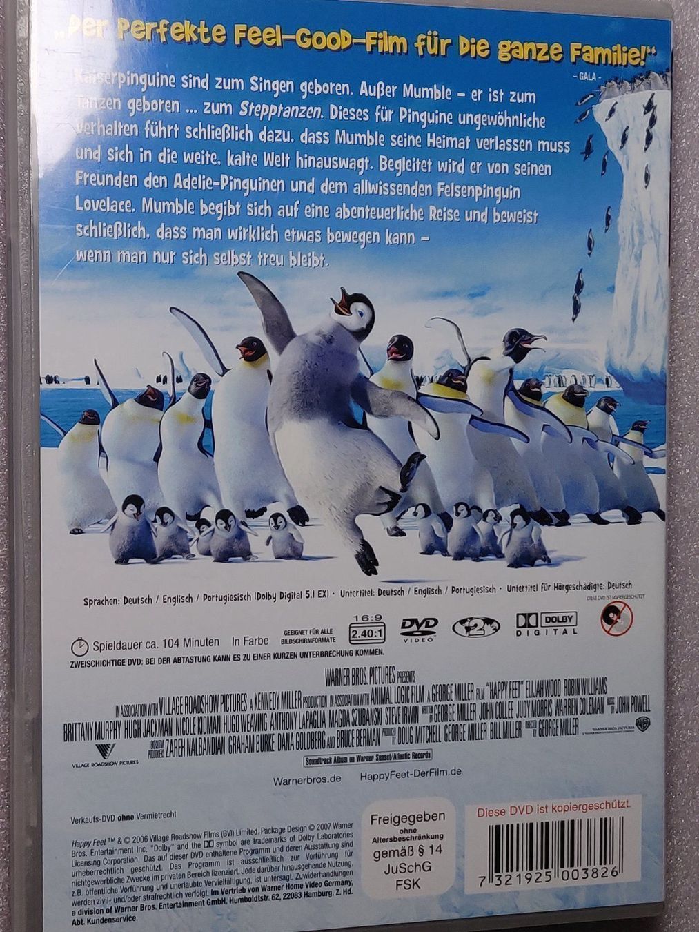 Tutti i DVDs: Happy feet / DVD – Usato da Zollikofen venduto da Blackie 1