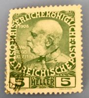 BRIEFMARKEN aus Österreich Kaiser Franz Joseph I. GESTEMPELT