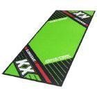 Motorradteppich Bike Tek Serie-4 Kawasaki KX Logo 190x80 cm