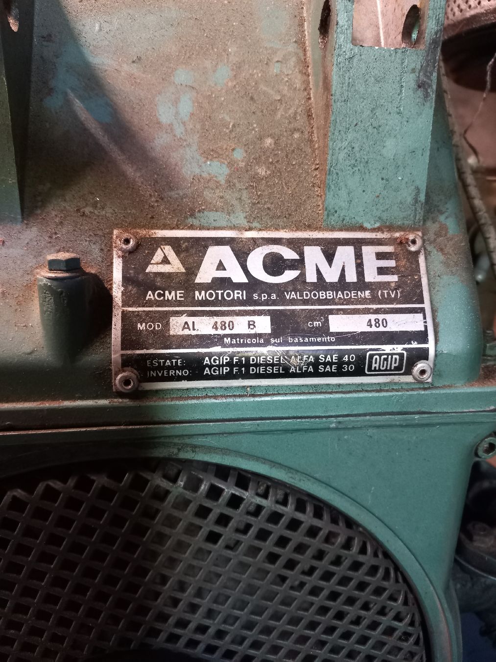 Motoren: Motor ACME AL 480 B – Defekt aus Buchen BE von Reberparts 4