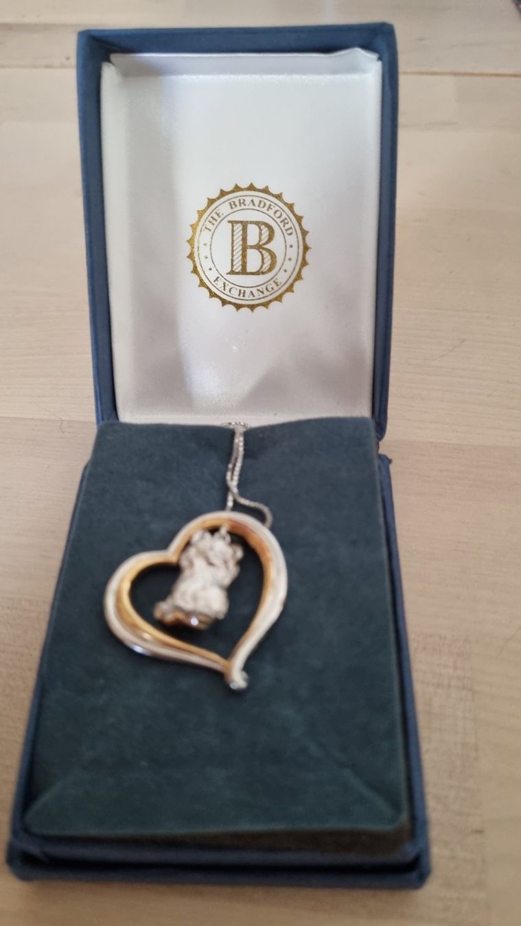 Catenine: Bradford Exchange Collier Chat Bijoux plaqué or/argent – Nuovo e nell'imballaggio originale da Neuchâtel venduto da mepirata 2