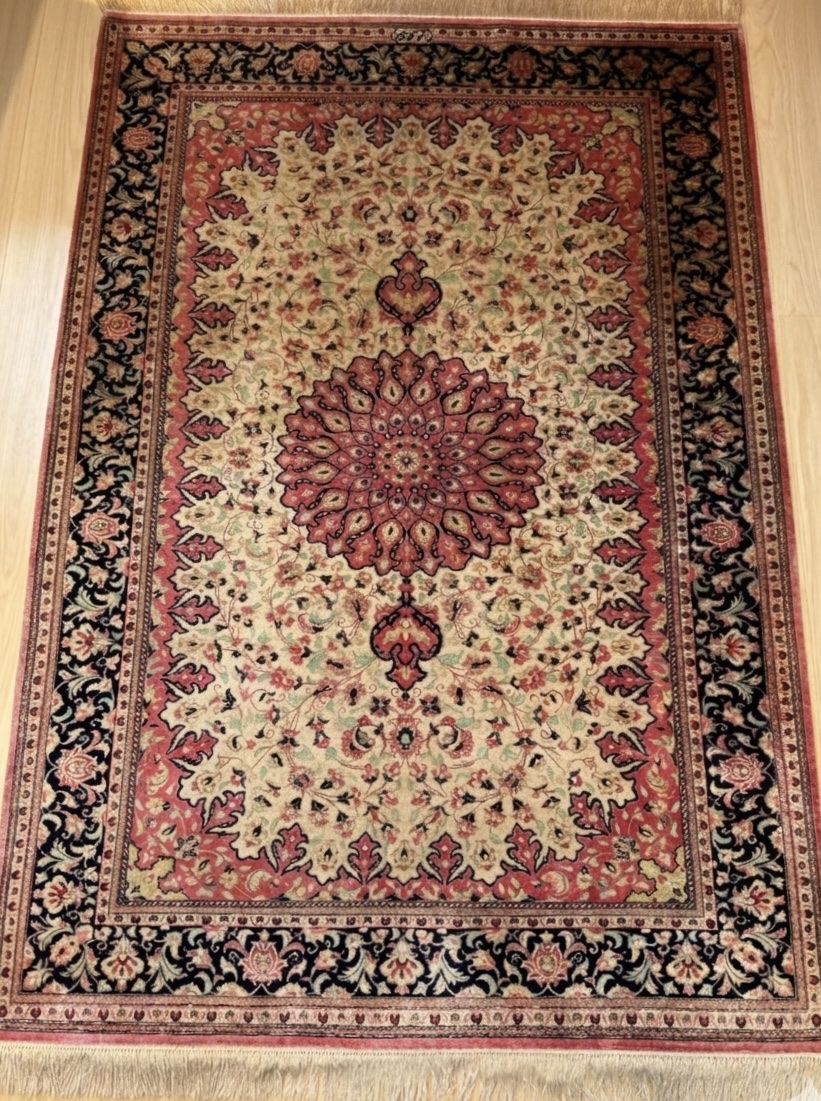 Teppiche: Wunderschönen Perser Seidenteppich 102x153.cm – Gebraucht aus Sempach von Star7 1