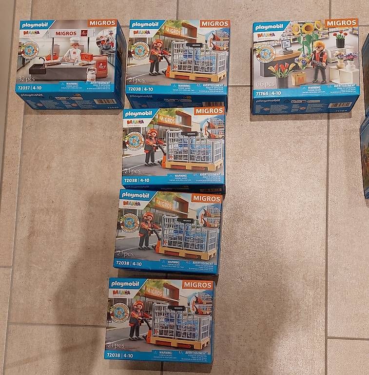 Giocattoli: Playmobil Migros Mania – Usato da Wabern venduto da ale_qdf8 2