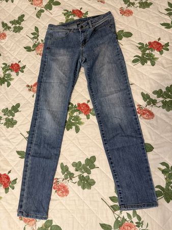 Jeans Benetton Slim Fit blau Grösse 29 guter Zustand