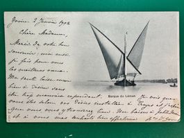 Barque du Léman - 1902
