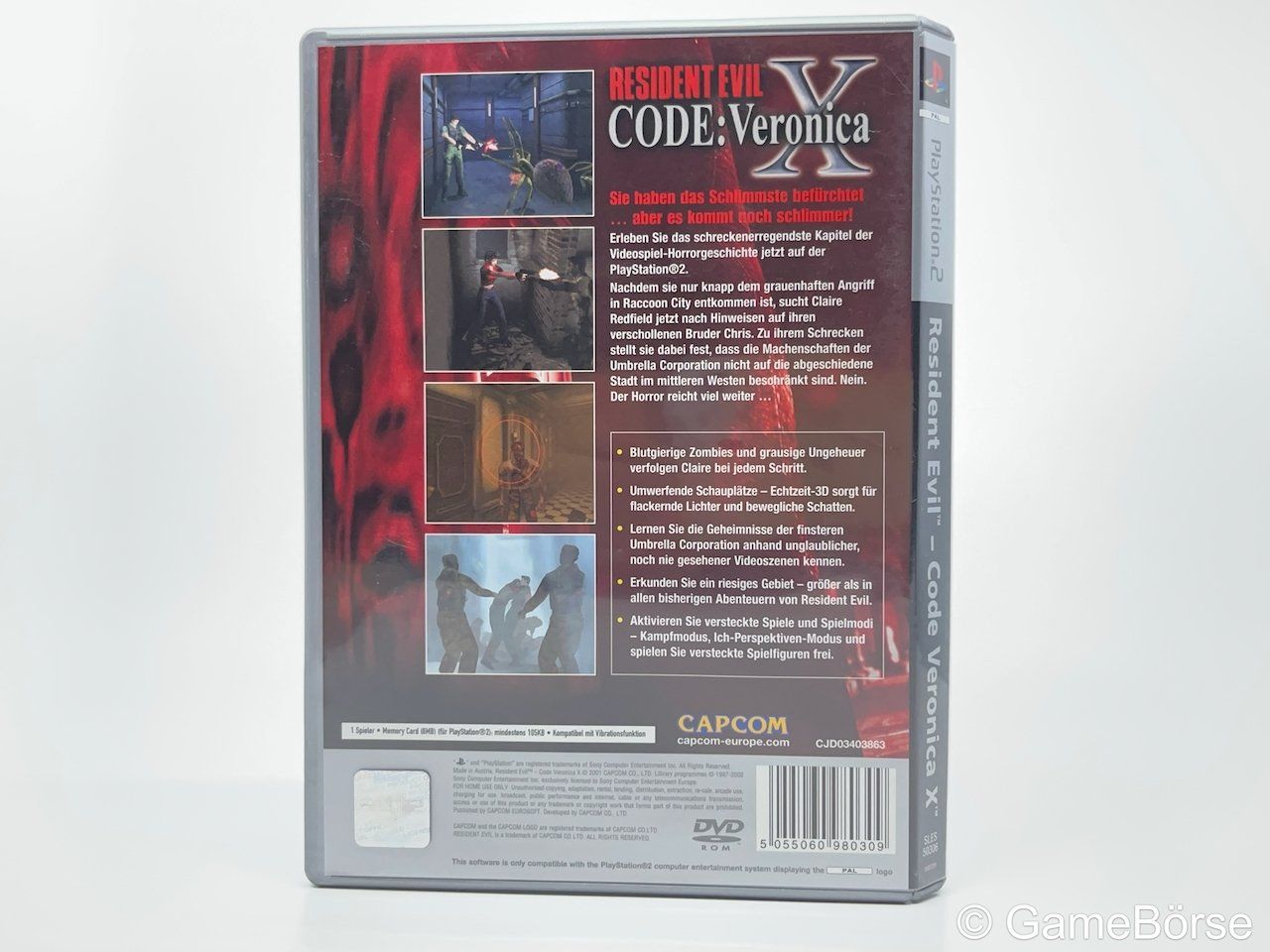 Sony Giochi: PS2 Resident Evil Code Veronica X – Usato da Stettfurt venduto da GameBoerse 1