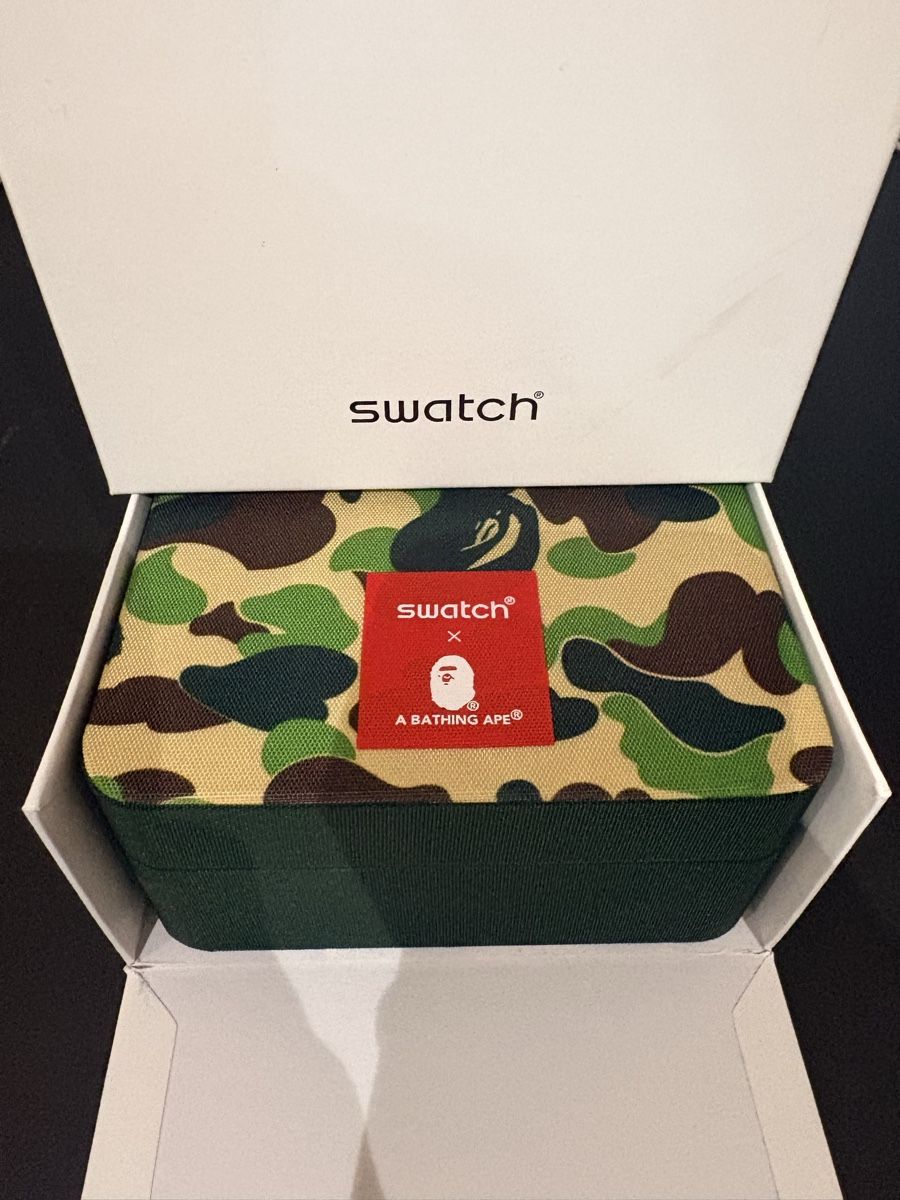 Swatch Uhren: Swatch x BAPE Uhr – Neu (gemäss Beschreibung) aus Lyss von Klfl 1
