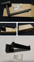  Porte-papier toilette noir mate-  Neuf