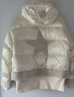 NEUE BOGNER SKI JACKE WEISS MIT STERN KURZER FIT