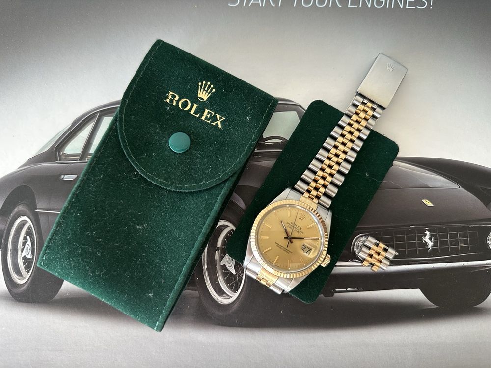 Rolex Orologi: Rolex DateJust 36mm Champagne Dial – Usato da Zug venduto da wildcollection
