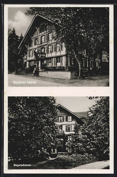 Cartoline postali: Affoltern im Emmental, Hotel Kurhaus L – Usato da Berlin venduto da bartko-reher
