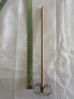 Schneebesen Holzgriff Metallringe