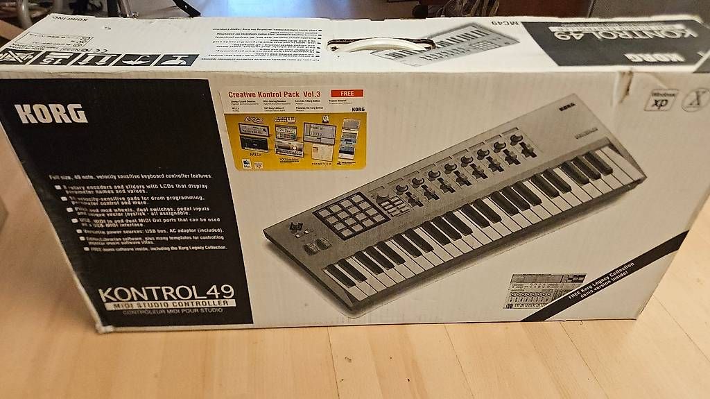 Strumenti musicali: KORG Kontrol 49 midi-Kontroller – Usato da Rorschach venduto da Crossfire34343 1