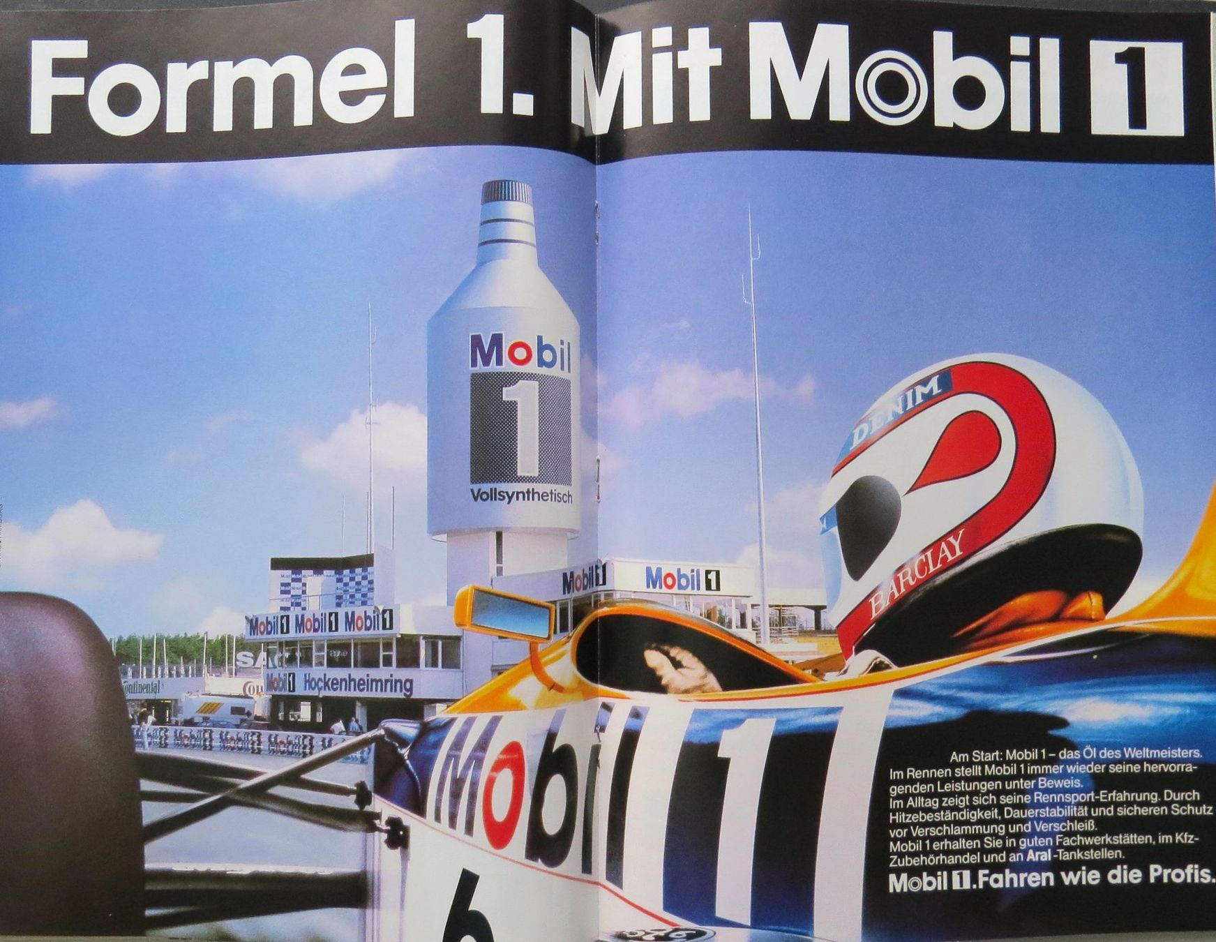 Dokumente: Programm Formel 1 in Hockenheim von 1988 inkl. Eintr.karte – Gebraucht aus Ettingen von campione_1 2