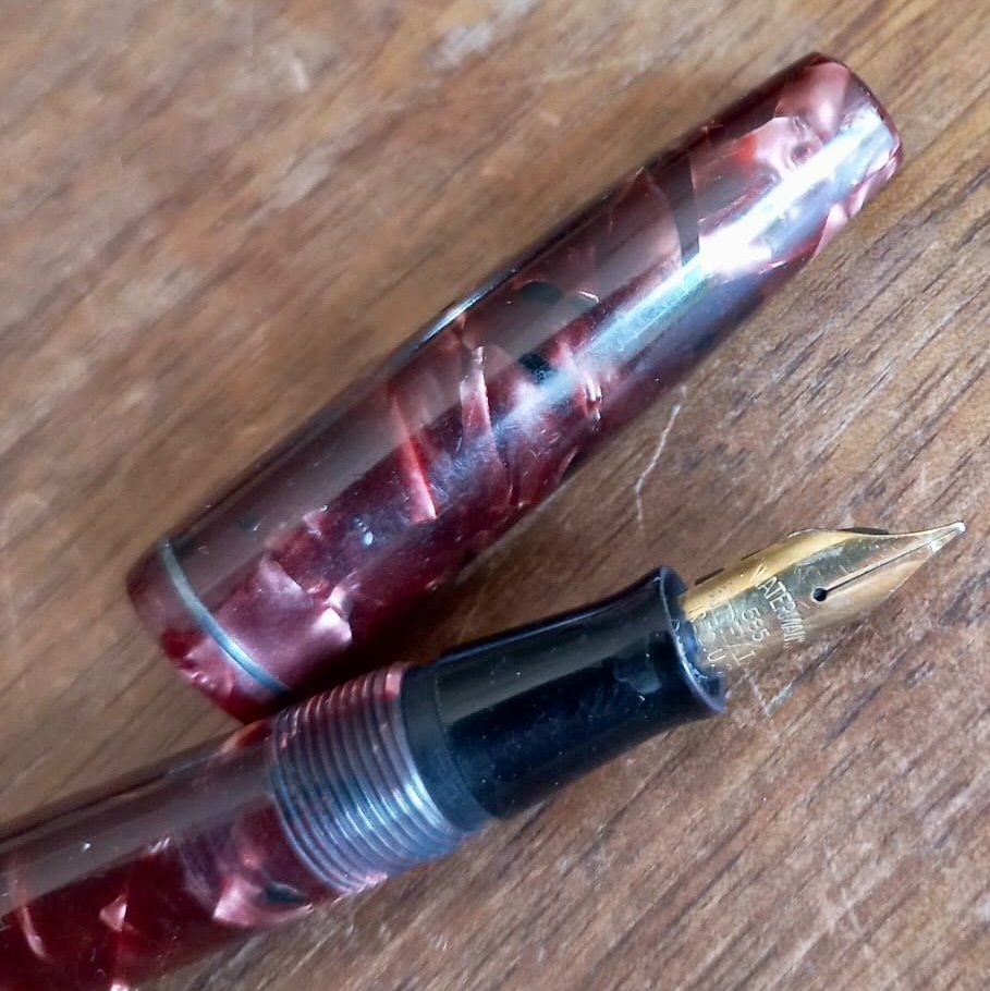 Waterman Penna & Evidenziatori: Füllfederhalter Waterman's Gold 585 – Usato da Burgdorf venduto da glasrabe01 1