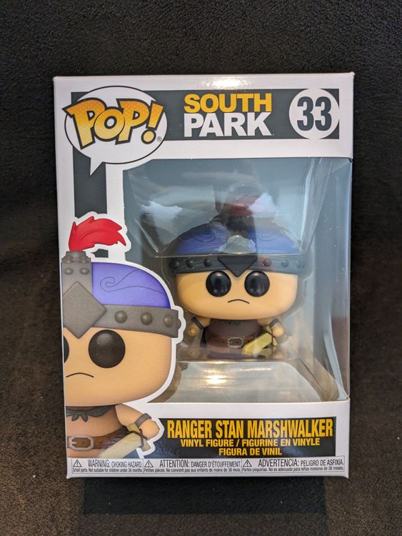 ⚡⚡ab 1.-⚡⚡Funko Pop! Southpark - Ranger Stan Marshwalker #33 (Neuf avec ...