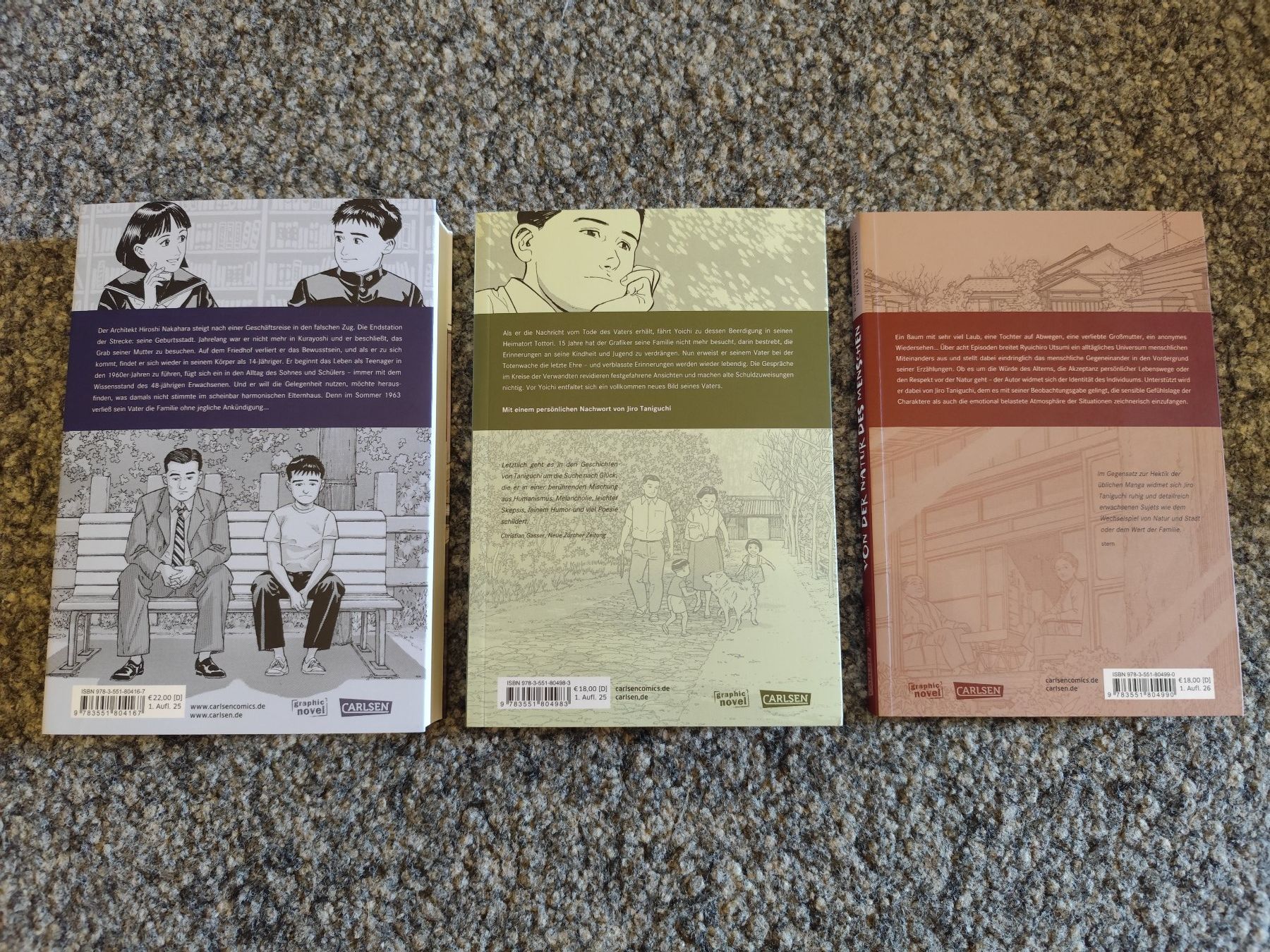 Fumetti: 3 x Manga von Jiro Taniguchi – Nuovo (secondo la descrizione) da Zofingen venduto da Debohli 1