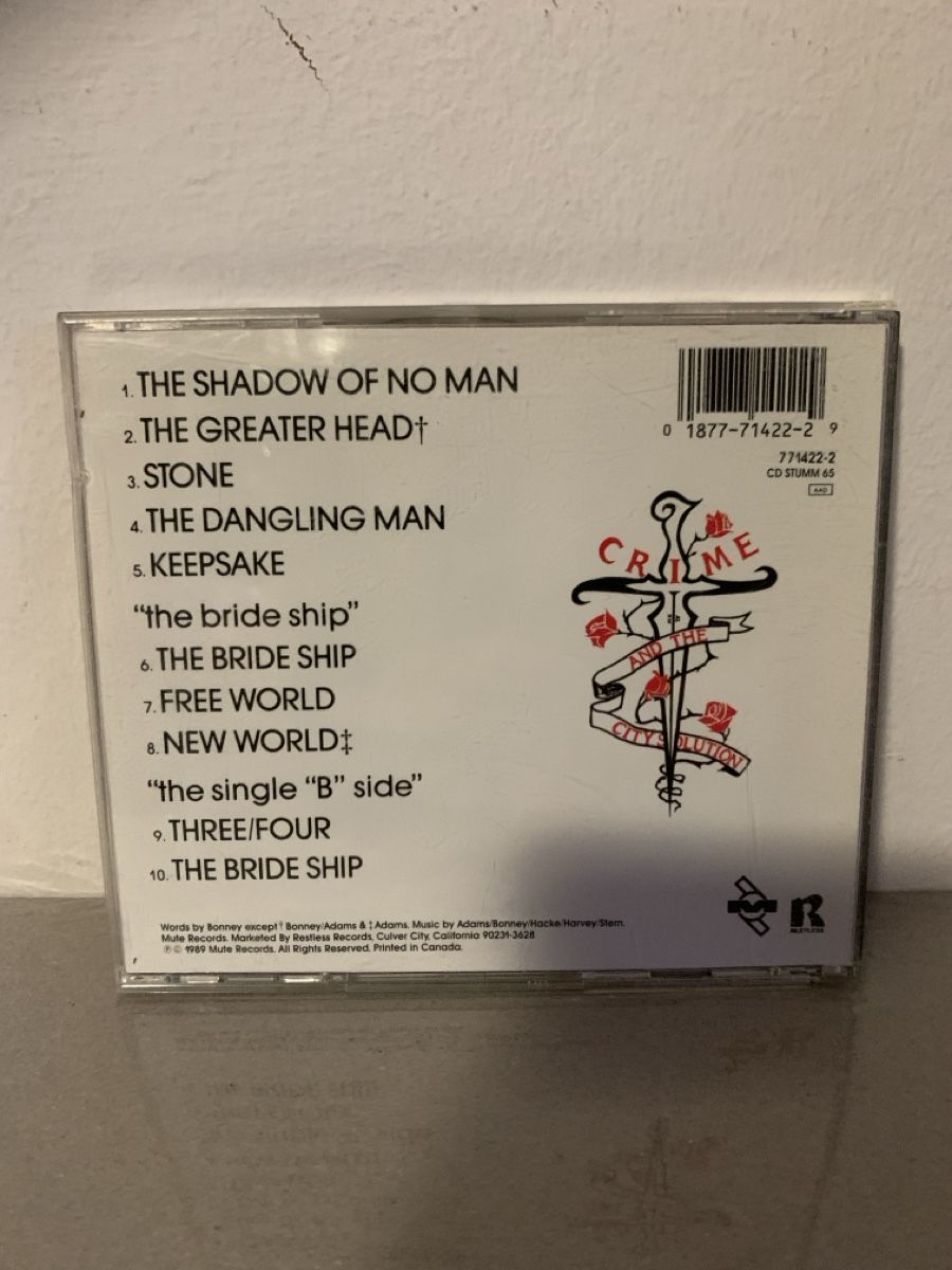 CD: CD Crime and the City Solution The Bride Ship – Usato da Salavaux venduto da Lune_Diurne 1