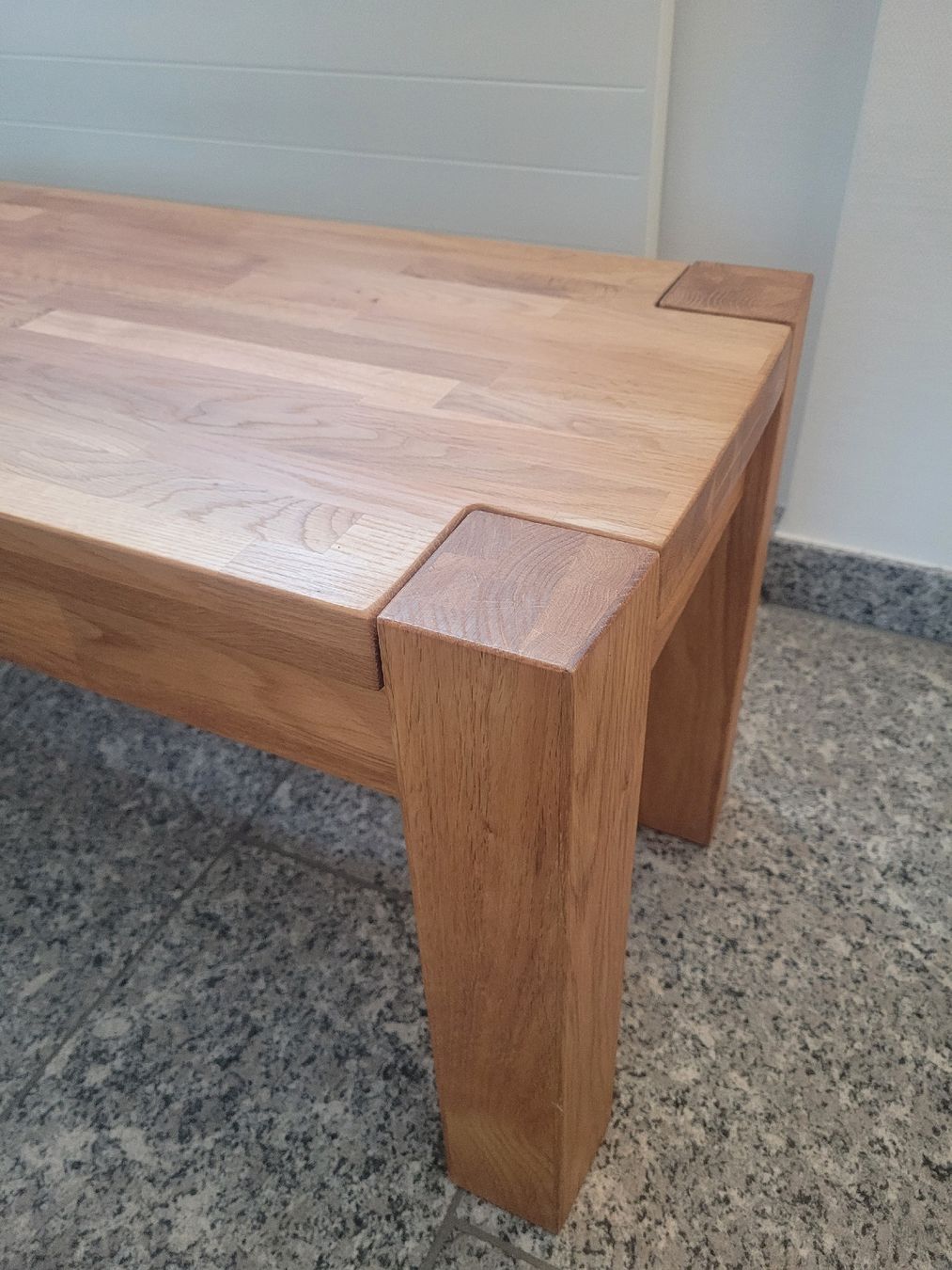 Panchine: Sitzbank Eiche Massivholz – Nuovo (secondo la descrizione) da Brunnen venduto da Sguapa 3