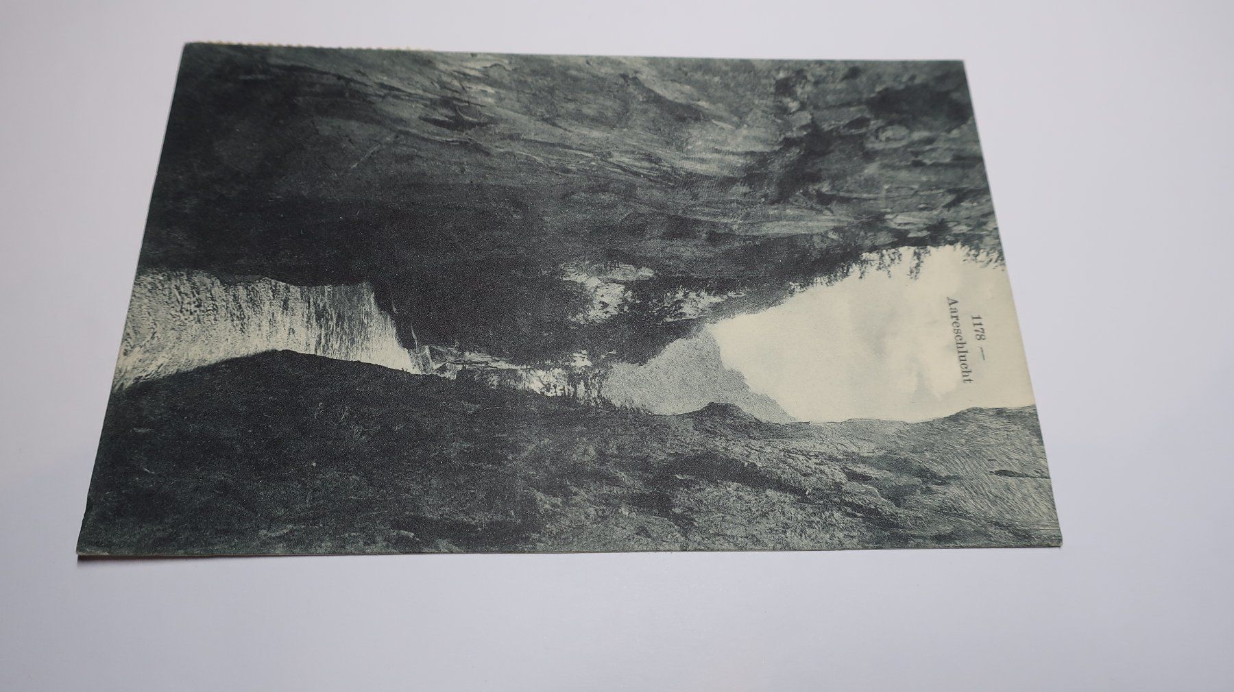Cartoline postali: Aareschlucht N° 1178  1910 – Usato da Cormoret venduto da Pascalll2001 1