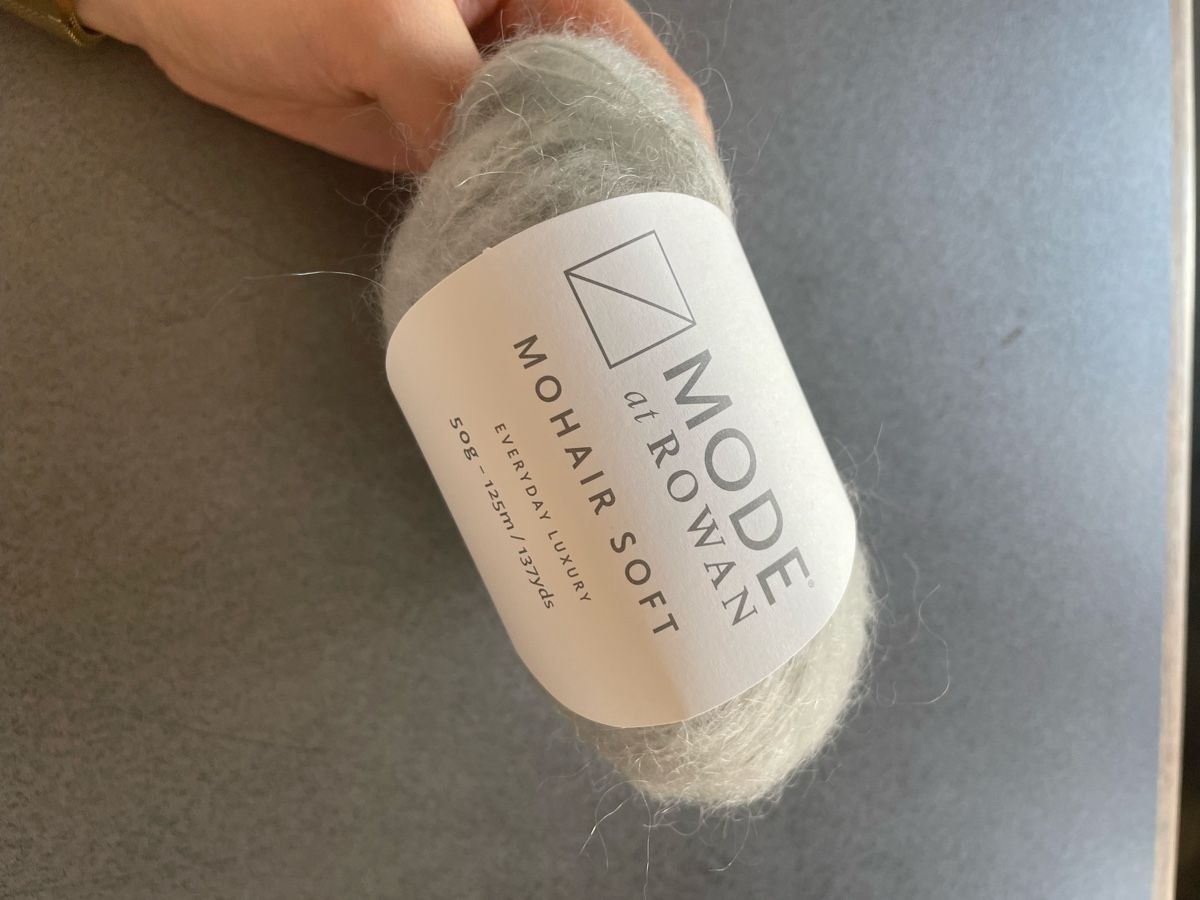 Lana: Rowan Mohair Soft Wolle 8 Knäuel Hellgrau Neu – Nuovo e nell'imballaggio originale da Lenzerheide/Lai venduto da ale_57ys 1