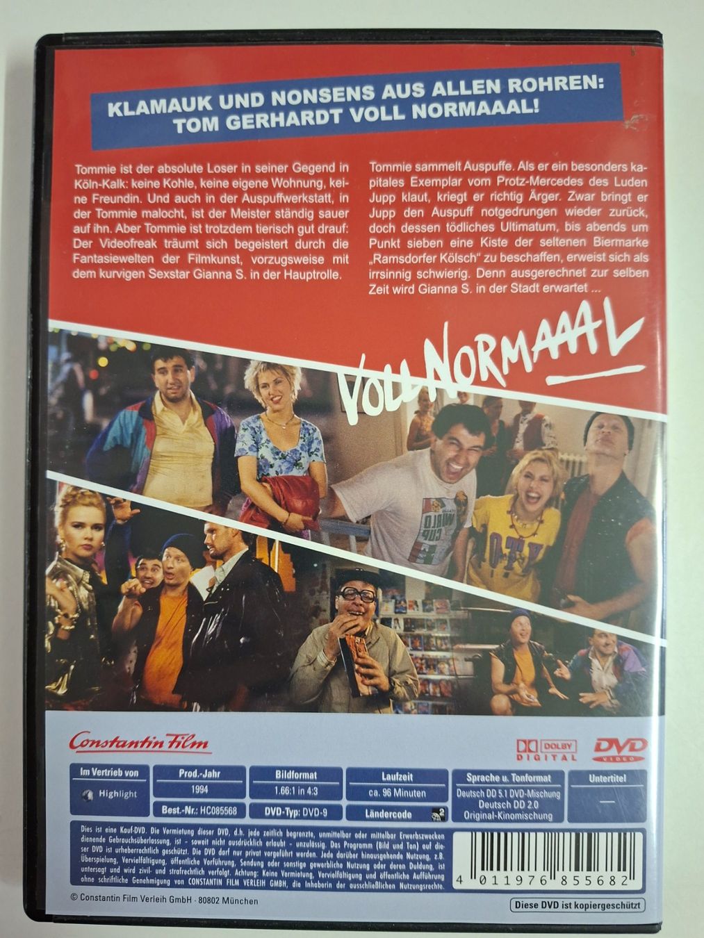 Alle DVDs: DVD VOLL NORMAAAL (Tom Gerhardt) – Gebraucht aus Bilten von holzwurm73 1