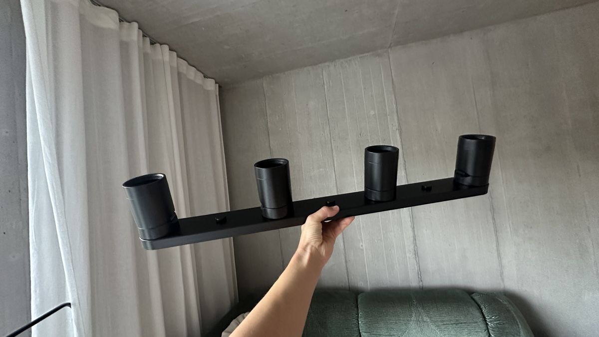 Ikea Lampadari & plafoniere: NYMÅNE Deckenspot / 4 Spots, anthrazit, neu – Nuovo e nell'imballaggio originale da Zürich venduto da lau_llr8 1